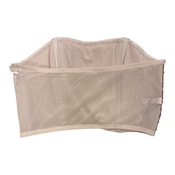 VICTORIAS SECRET Sequin Strapless Top - Picture 2 of 3